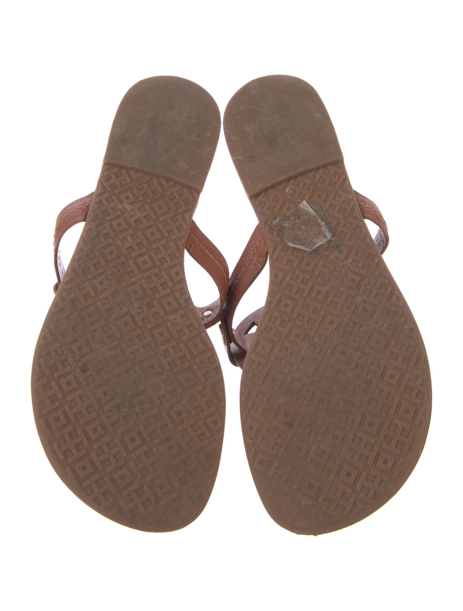 Tory Burch Leather Flip Flops